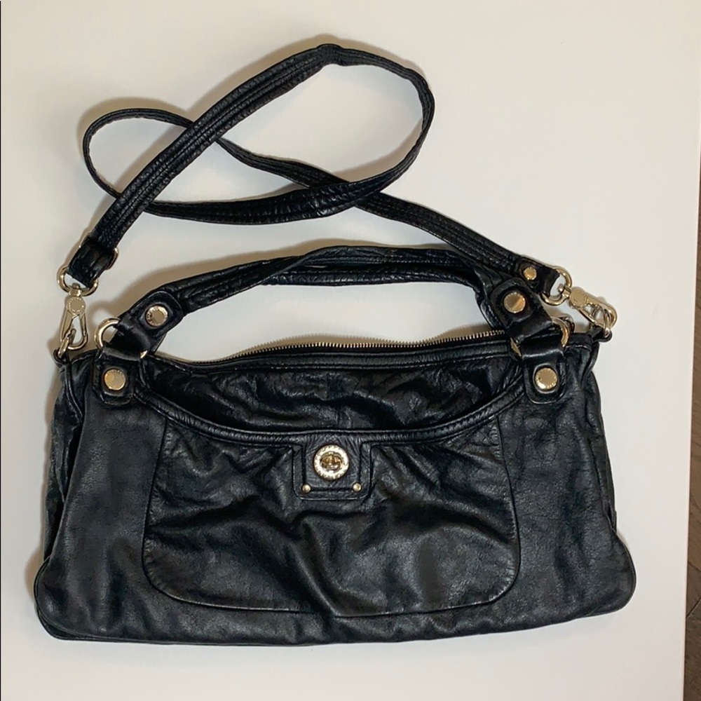 Marc by Marc Jacobs turnlock jacquetta. Black